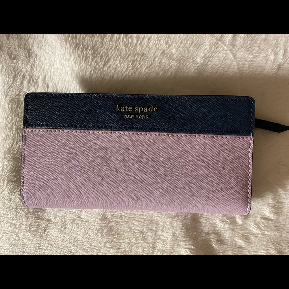 Kate Spade Cameron Large Slim Bifold Wallet NWT